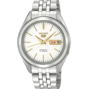 Seiko Silver Steel Men's Watch! New!